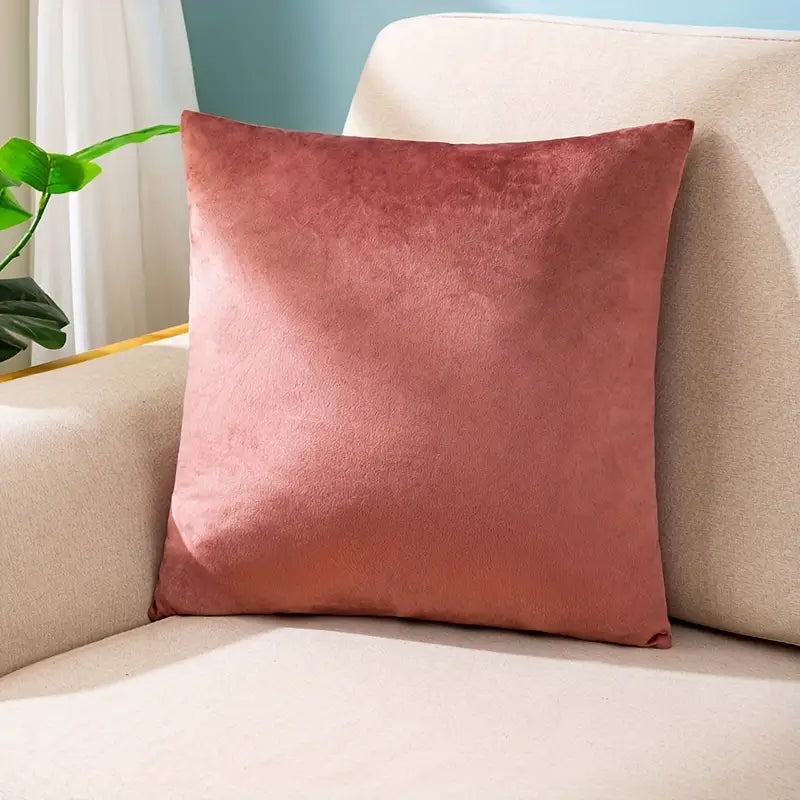 Taie d'Oreiller - CozyVelvet™ - Rose