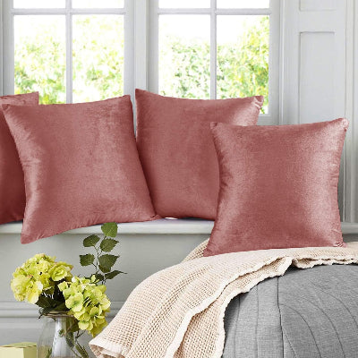 Taie d'Oreiller - CozyVelvet™ - Rose