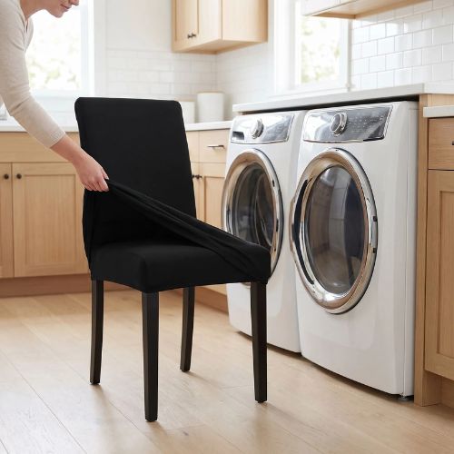 Housse de chaise extensible en spandex lavable