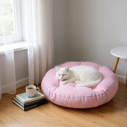 Coussin de Sol - CozyRoundPillow™ - Rose