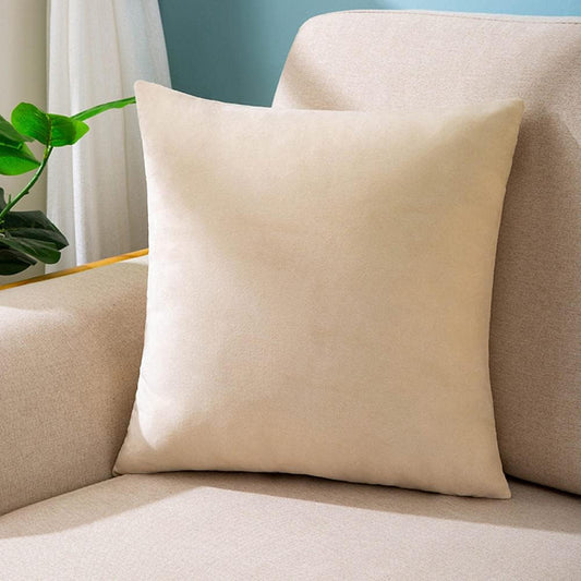 Taie d'Oreiller - CozyVelvet™ - Blanc Cassé