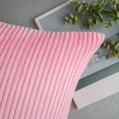 Housse de Coussin - SoftStripe™ - Rose