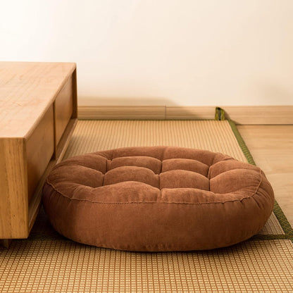 Coussin de Sol - CozyRoundPillow™ - Marron