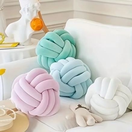 collection coussin canapé noeud velours