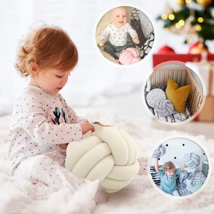 coussin canapé noeud chambre bébé