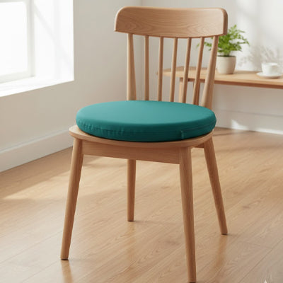 coussin de chaise rond vert scandinave