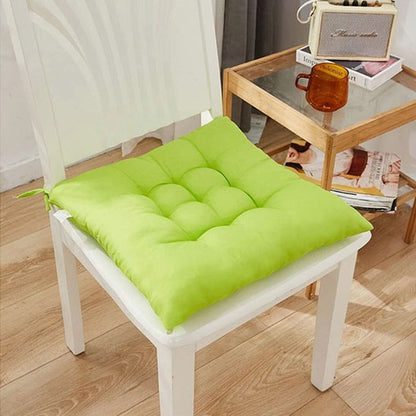coussin de chaise vert doux