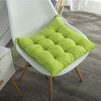 coussin de chaise vert intérieur