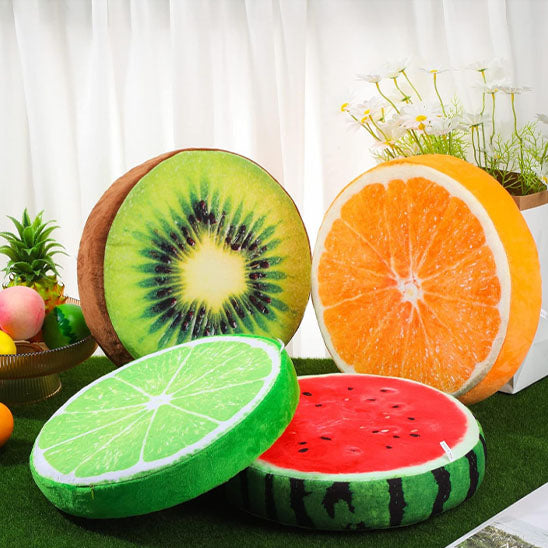coussin de sol enfant décoration fruitée