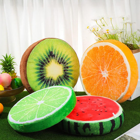 coussin de sol enfant décoration fruitée