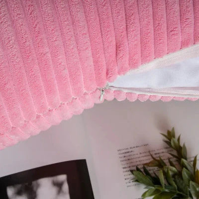 Housse de Coussin - SoftStripe™ - Rose