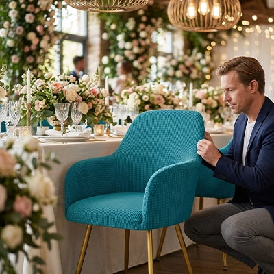 Housse de chaise au design moderne et élégnt