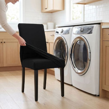 Housse de chaise extensible en spandex lavable