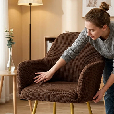 Installation rapide d'une housse de chaise