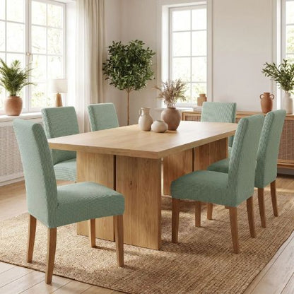Housse de chaise jacquard pour une salle à manger moderne