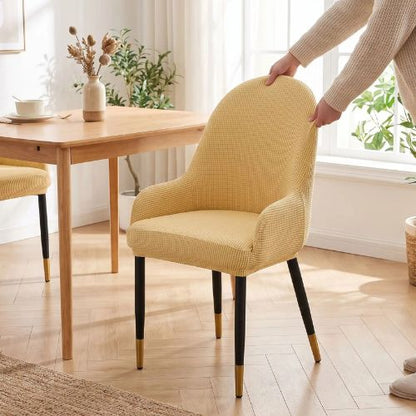 Housse de chaise salle à manger extensible facile à installer