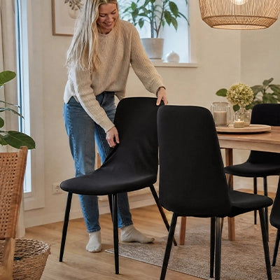 Housse de chaise scandinave pour une décoration moderne