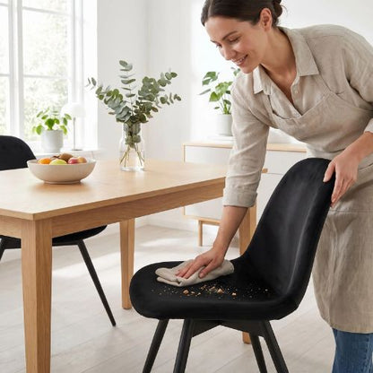 Housse de chaise scandinave facile à nettoyer