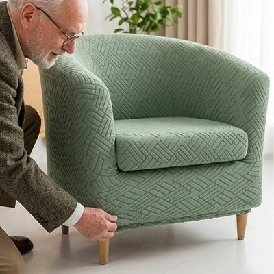Ajustement d'une housse pour fauteuil cabriolet extensible