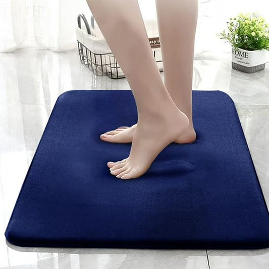 Tapis de bain doux et absorbant sous les pieds